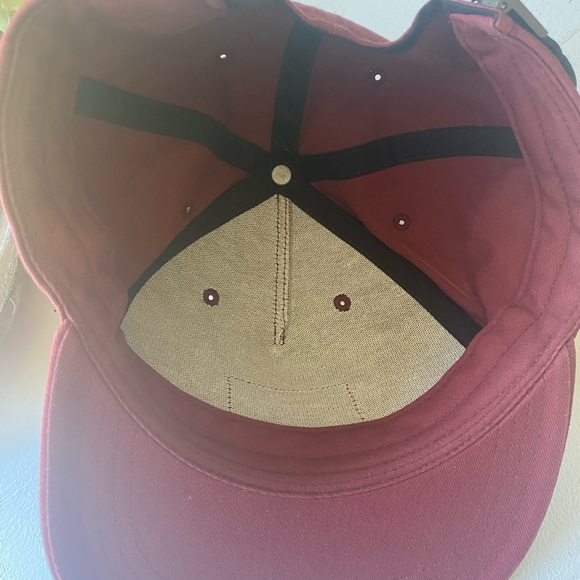 Coach Burgandy cap - Picture 6 of 7